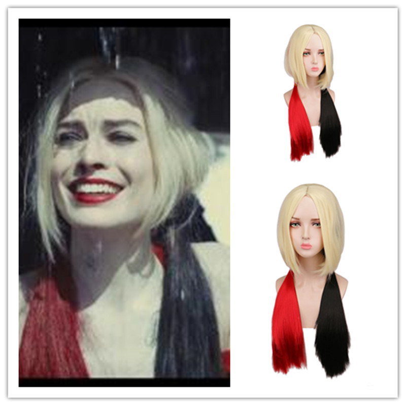 Women'S Harley Quinn Accessories - Harley Quinn Peruca Cosplay para Mulheres,