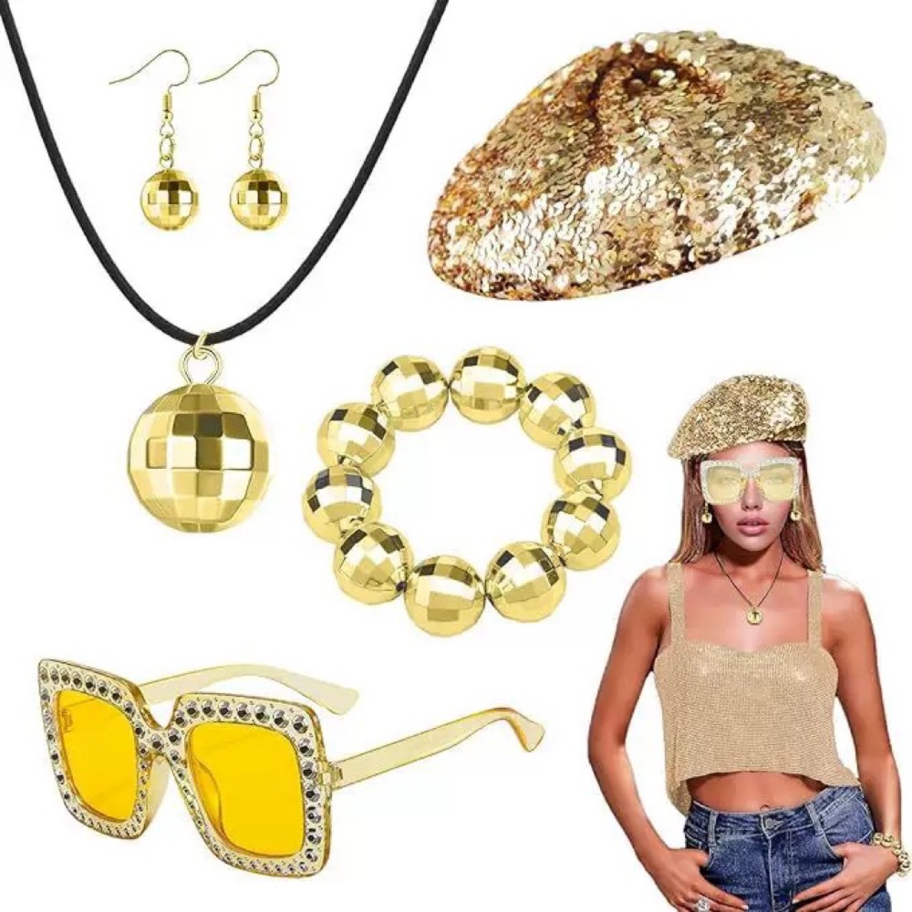 Women'S Accessories In The 70S - Acessórios de Disco dos Anos 70