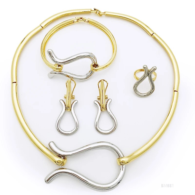 Conjuntos de joias da moda dub - Women Accessories Dubai avaliação e preço