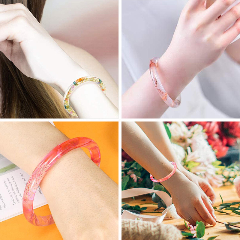 Molde de Silicone 3 Peças para - Resin Bangle Bracelet avaliação e preço