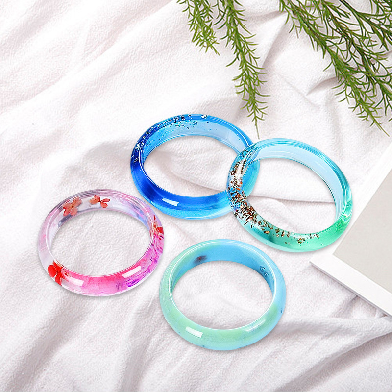 Molde de Silicone 3 Peças para - Resin Bangle Bracelet avaliação e preço