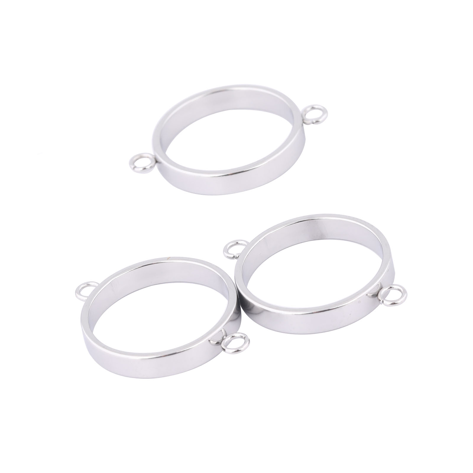 10 pçs de aço inoxidável 14mm  - Resin Bangle Bracelet avaliação e preço