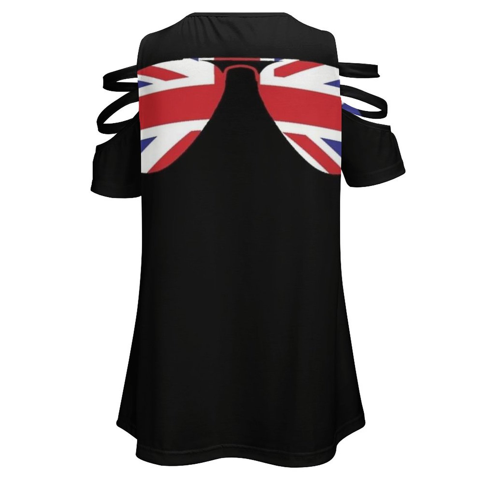 Union jack camiseta feminina n - Women'S Accessories Uk avaliação e preço