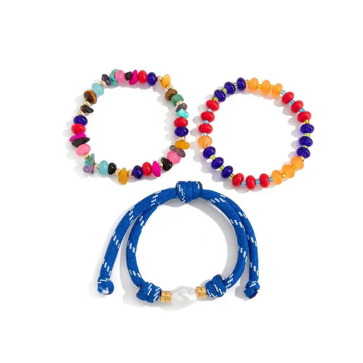 KunJoe Conjunto de 3 Pulseiras - Resin Bangle Bracelet avaliação e preço