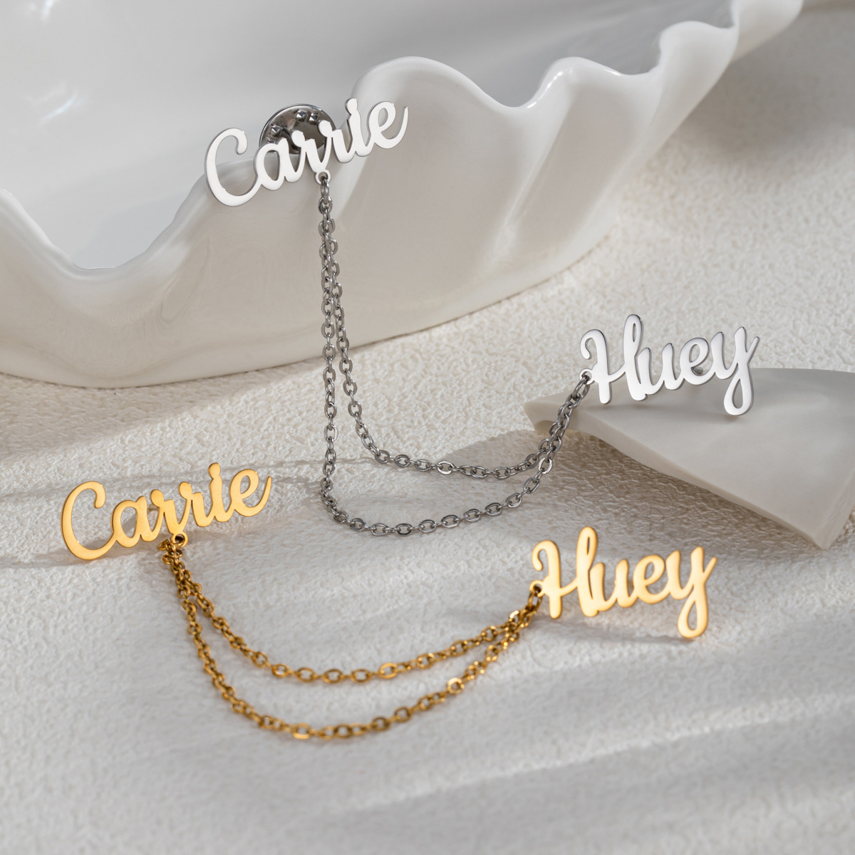 Broche Personalizado DIY com 2 - Women Accessories Business avaliação e preço