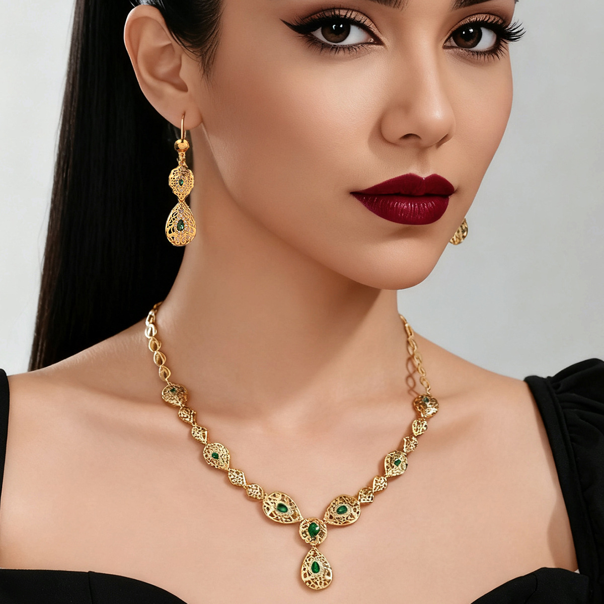 Conjunto de Joias em Ouro 9999 - Women Accessories Dubai avaliação e preço