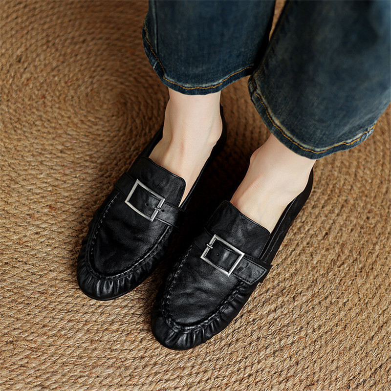 Mocassins de couro genuíno par - Women'S Shoes And Accessories avaliação e preço