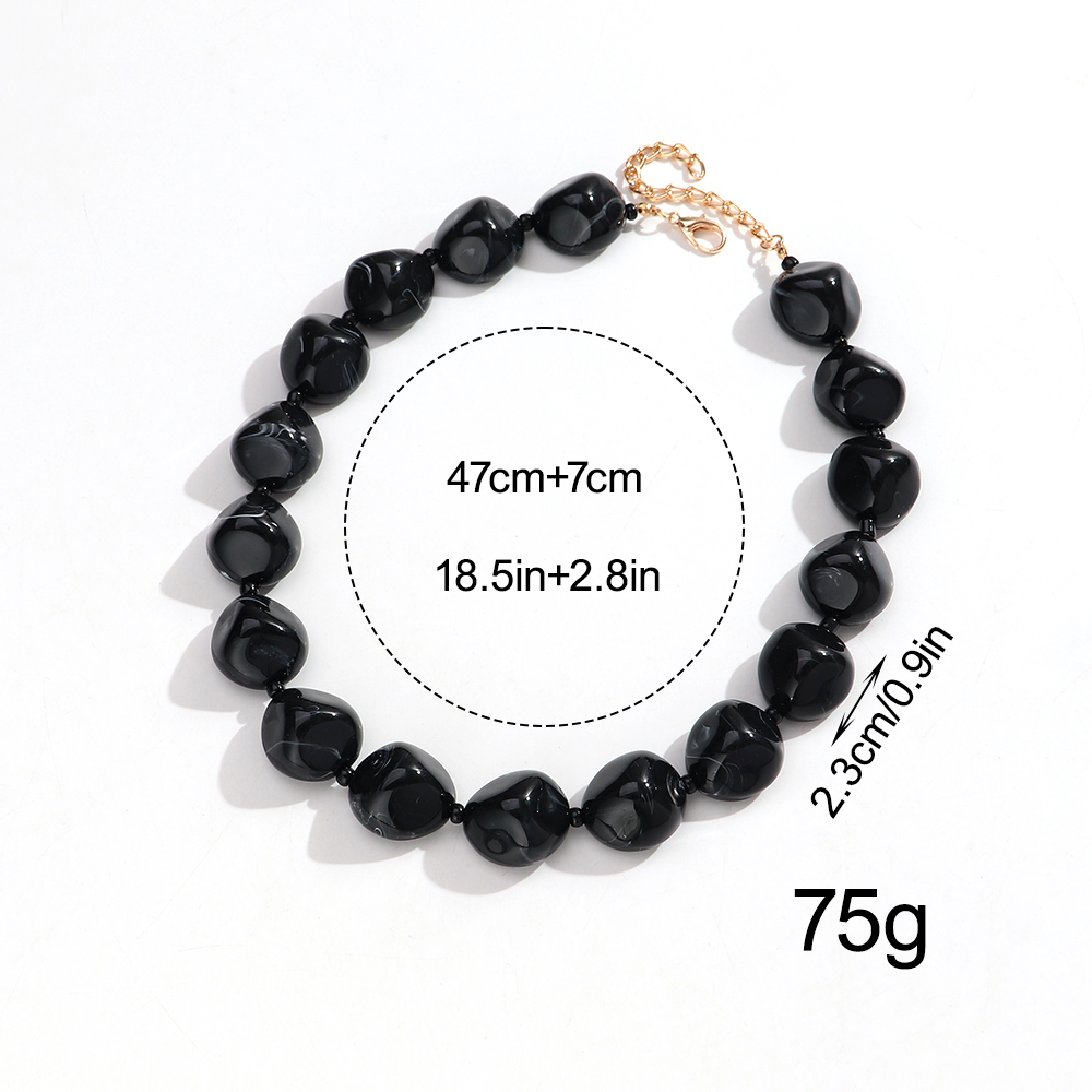 Colar Choker Boho com Contas G - Resin Bangle Bracelet avaliação e preço