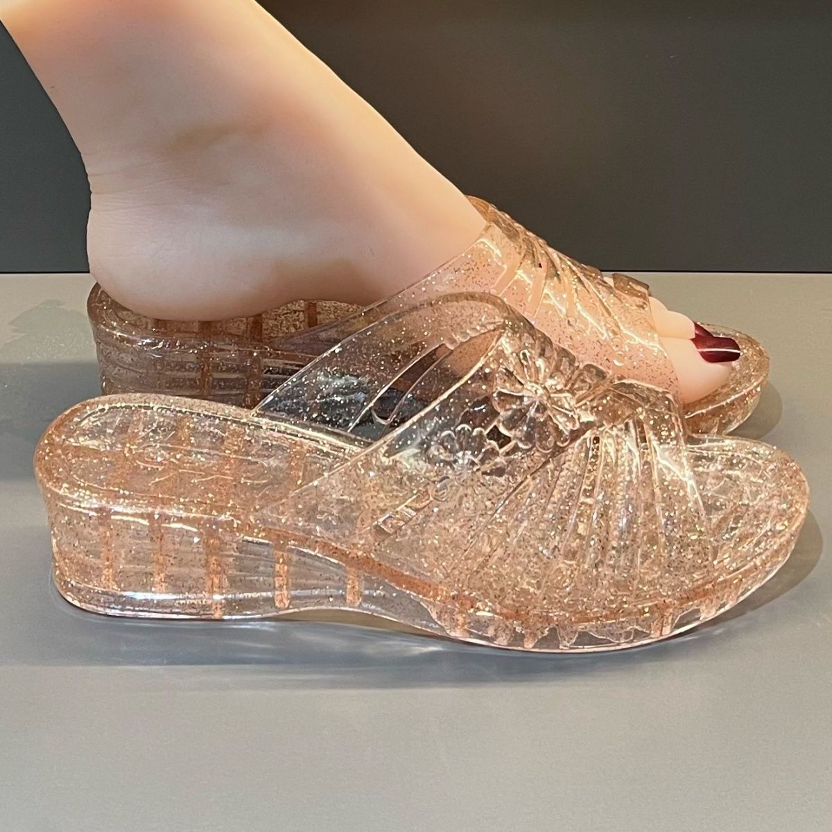 Sandálias de Plataforma com Gl - Women'S Shoes And Accessories avaliação e preço