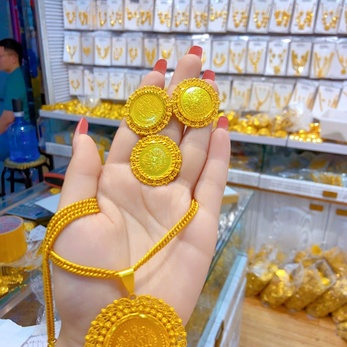24k banhado a ouro Dubai Brida - Women Accessories Dubai avaliação e preço