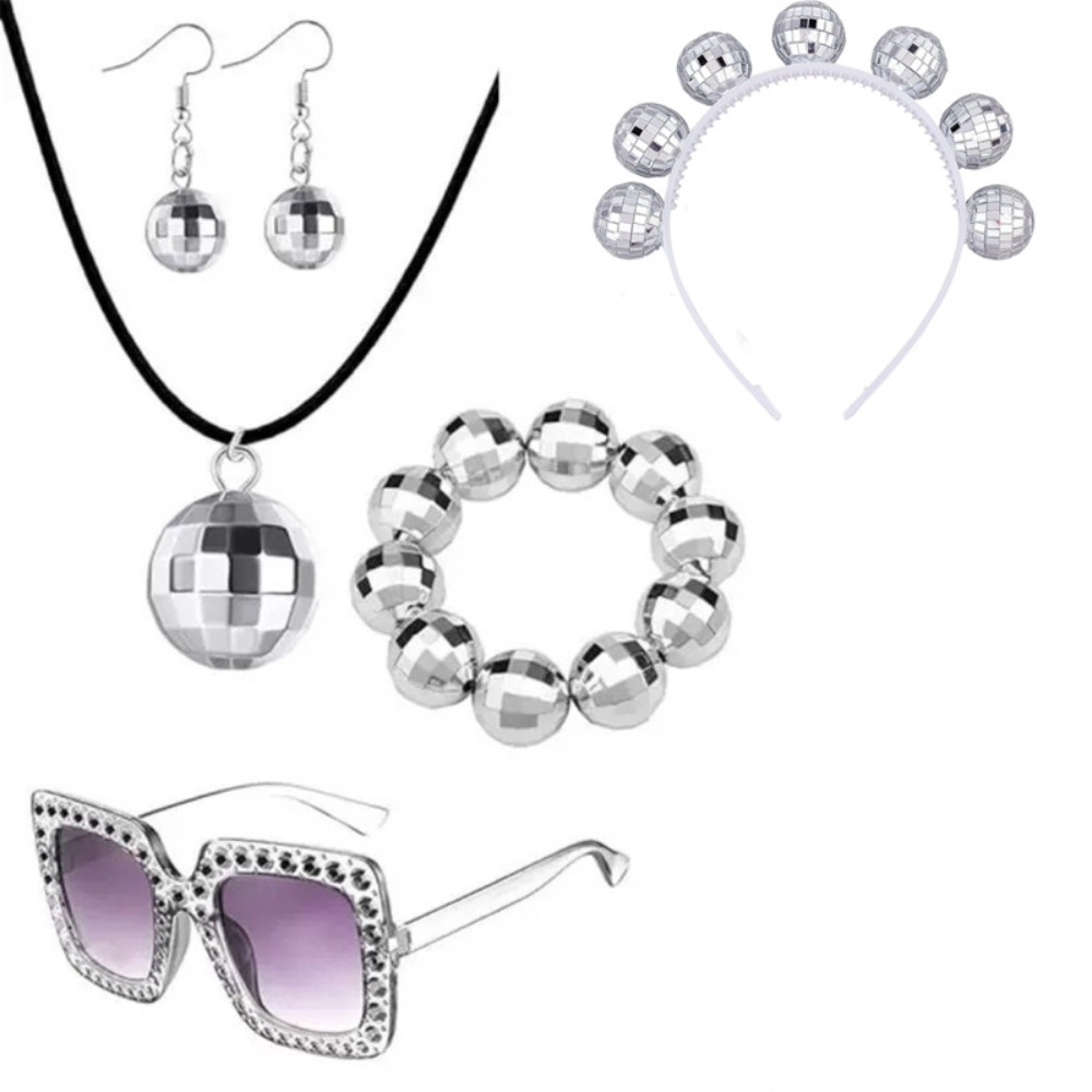 Acessórios de Disco dos Anos 7 - Women'S Accessories In The 70S avaliação e preço