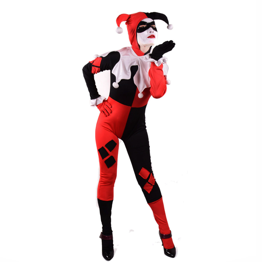 Arkham cavaleiro cosplay quinn - Women'S Harley Quinn Accessories avaliação e preço